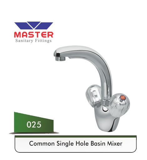 Master Common Basin Mixer (Full Round) (025)